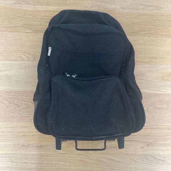 Georgio Armani combo backpack and carryon with wheels - Picture 2 of 16